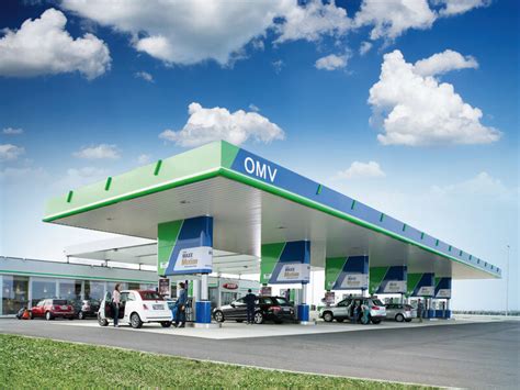 OMV Töltőállomás.